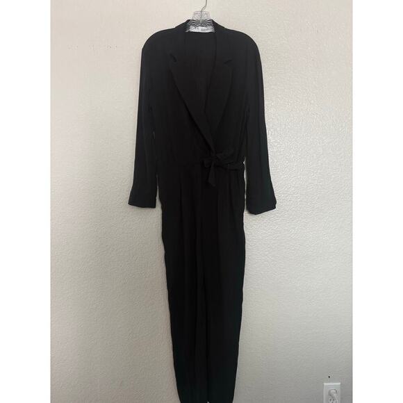 IRO Black Jumpsuit Size 34 - Picture 4 of 5